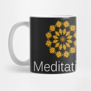 Meditation Mandala Symmetric Pattern Mug